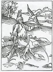 Over predestinatie, illustratie uit Alexander Barclay